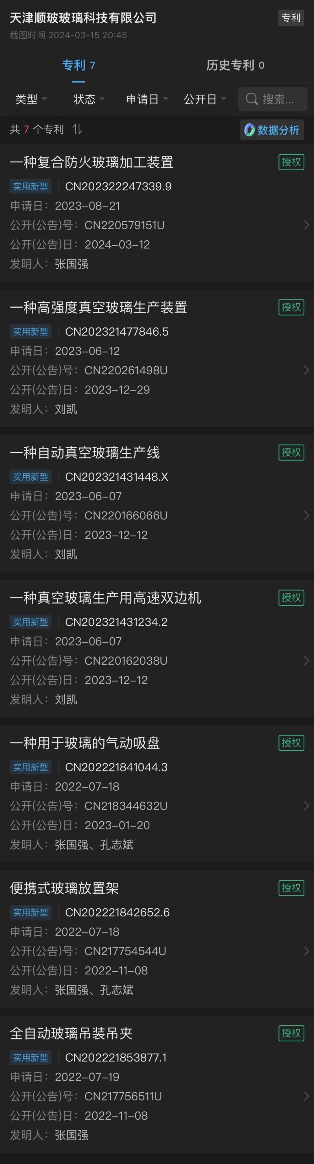 防火玻璃竟不防火！这家被曝光公司已获多个专利授权(图2)