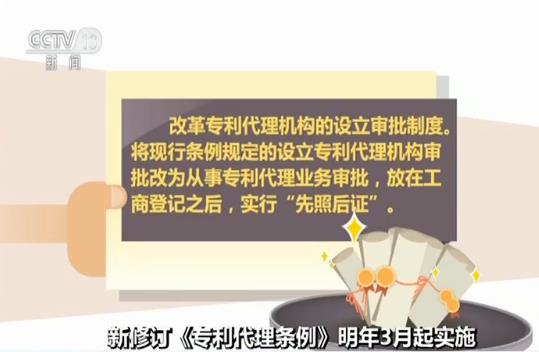 新修订《专利代理条例》明年3月起实施行政审批“两取消”“两优化”(图4)