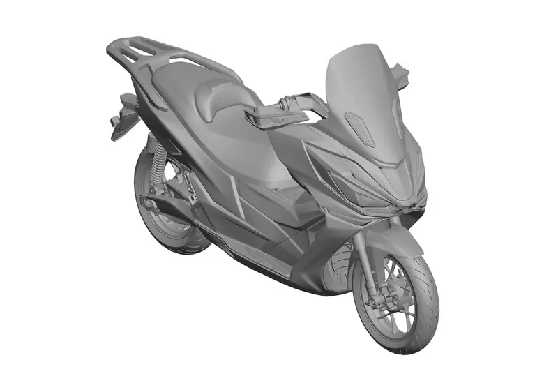 比亚迪纯电动摩托车专利图曝光！大踏板样式龙骨车架