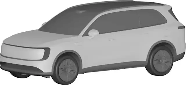 问界M8外观渲染图曝光：环形灯带上车前脸与问界M9大不同(图2)