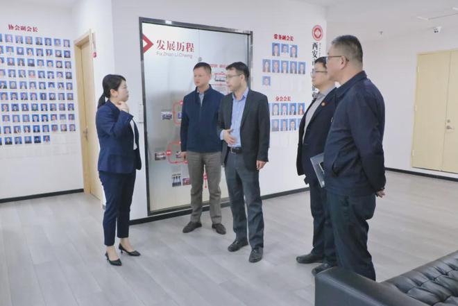 陕西省专利代理师协会到访西安市中小企业协会交流座谈