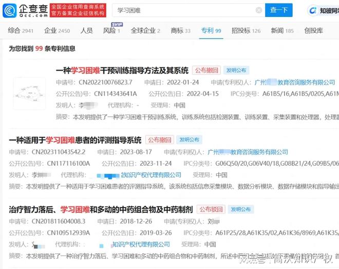 高沃律师学习困难门诊走红多家公司申请相关专利意欲何为？(图2)