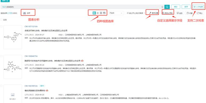 摩熵专利数据库：生物医药专利情报检索与分析的首选工具！(图12)