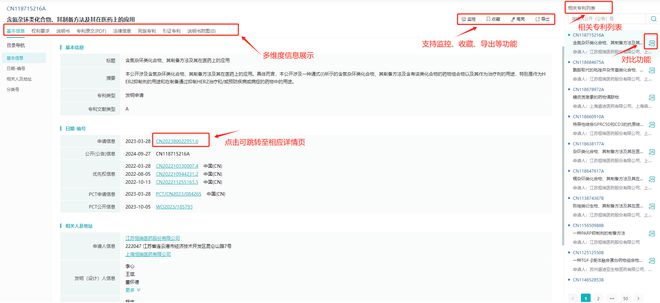 摩熵专利数据库：生物医药专利情报检索与分析的首选工具！(图13)