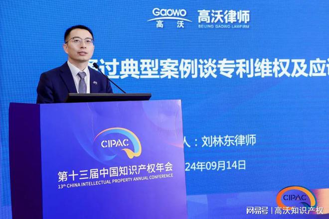 高沃刘林东律师于CIPAC2024分论坛发表主题演讲引发热烈反响